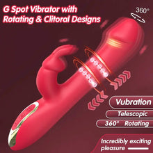 Load image into Gallery viewer, 3 In 1 Bunny Rabbit Vibrator.