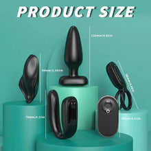 Load image into Gallery viewer, 4pcs Anal & Clit Pleaser Set.