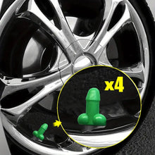 Load image into Gallery viewer, 4pcs Prank Penis Tire Caps