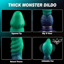 Load image into Gallery viewer, Alien Landing Inflatable Dildo.
