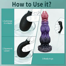 Load image into Gallery viewer, Alienator Liquid Silicone Squirting Dildo.