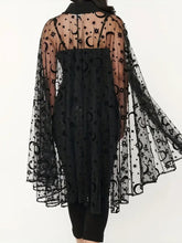 Load image into Gallery viewer, Allure Shadows Sexy Black Gothic Cape Plus Size.