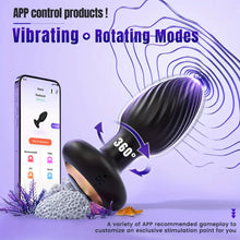 Load image into Gallery viewer, Anal Vibrating Rechargeable Plug.