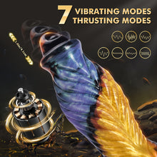 Load image into Gallery viewer, APP Control Telescopic Mode Alien Dildo.