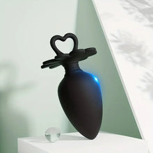 Load image into Gallery viewer, Backdoor Black Anal Plug Set.