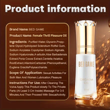 Load image into Gallery viewer, Bed Game Pleasure Oil Lubricant.