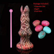 Load image into Gallery viewer, Big Knot Alien Ovipositor Dildo.