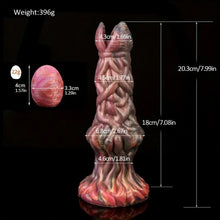 Load image into Gallery viewer, Big Knot Alien Ovipositor Dildo.