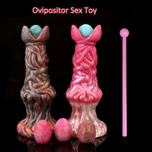 Load image into Gallery viewer, Big Knot Alien Ovipositor Dildo.