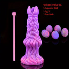 Load image into Gallery viewer, Big Knot Alien Ovipositor Dildo.