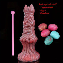 Load image into Gallery viewer, Big Knot Alien Ovipositor Dildo.