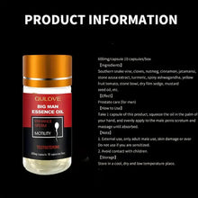 Load image into Gallery viewer, Big Men's Enhancing Massage Oil.
