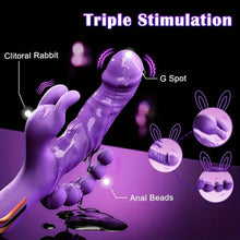 Load image into Gallery viewer, Big Rabbit 3 In 1Dildo.
