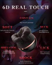 Load image into Gallery viewer, Chocolate Rose Licking Sucking Vibrator.