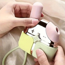 Load image into Gallery viewer, Clover 2-in-1 Discreet Sucking Vibrator.