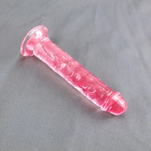 Load image into Gallery viewer, Crystal Clear Dildo with Suction Cup