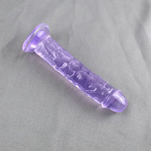 Load image into Gallery viewer, Crystal Clear Dildo with Suction Cup