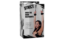 Load image into Gallery viewer, Deluxe Over the Door Restraint System-Black.