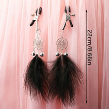 Load image into Gallery viewer, Dream Catcher Non-Piercing Nipple Clamps.