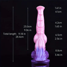 Load image into Gallery viewer, Fantasy 9 Inch Horse Dildo.