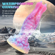 Load image into Gallery viewer, Flame Demon Alien Dildo.