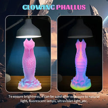Load image into Gallery viewer, Flame Demon Alien Dildo.