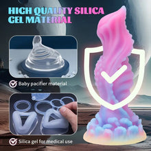 Load image into Gallery viewer, Flame Demon Alien Dildo.