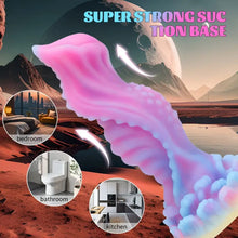 Load image into Gallery viewer, Flame Demon Alien Dildo.