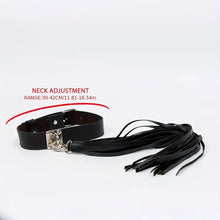 Load image into Gallery viewer, Gothic Sexy Tassel Choker.
