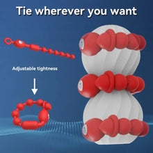 Load image into Gallery viewer, Heating Vibrating Cock Ring Anal Plug.