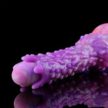Load image into Gallery viewer, Inflated Ovipositor Dildo with Eggs.