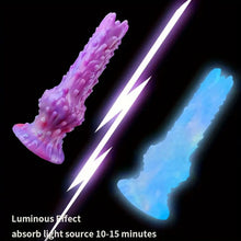 Load image into Gallery viewer, Inflated Ovipositor Dildo with Eggs.