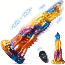 Load image into Gallery viewer, "Infrared-Enabled" 9-Inch Phoenix Dildo Vibrator.