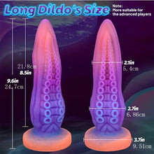 Load image into Gallery viewer, Luminous Tentacle Dildo.