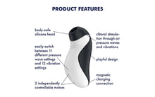 Load image into Gallery viewer, Orca Double Air Pulse Vibrator by Satisfyer.