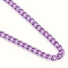 Load image into Gallery viewer, Passion Purple Nipple Clip and Chain.