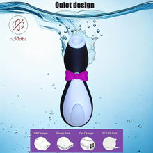Load image into Gallery viewer, Penguin Pucker Mini Sucking Vibrator.