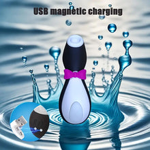 Load image into Gallery viewer, Penguin Pucker Mini Sucking Vibrator.