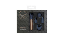 Load image into Gallery viewer, Pillow Talk Secrets Desires 6 Pc Massager Set-Black.
