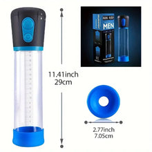 Load image into Gallery viewer, Power Up Waterproof Battery Style Electric Penis Pump.