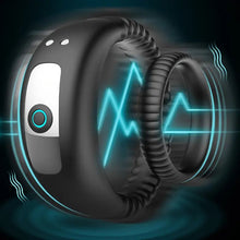 Load image into Gallery viewer, Dual Ring Penis Vibrator Stimulator.