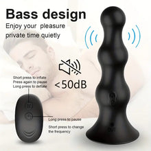 Load image into Gallery viewer, Remote Controlled Anal Vibrator Inflatable Butt Plug.