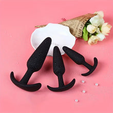 Load image into Gallery viewer, Rocking 3pcs Silicone Anal Butt Plug Set.
