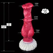 Load image into Gallery viewer, The Howling Dog Silicone Dildo.