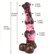Load image into Gallery viewer, The Squirting Horse Dildo With Suction Cup.