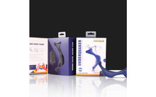 Load image into Gallery viewer, Underquaker Vibrating Anal Probe with Cockring and Remote.