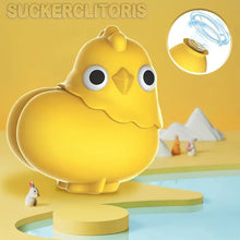 Load image into Gallery viewer, Yellow Chick Sucking Vibrator.