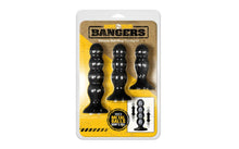 Load image into Gallery viewer, Bangers Black Silicone Ass Training Kit 3 Pc by Boneyard. - Beautiful Stranger 2020