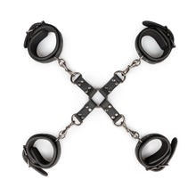 Load image into Gallery viewer, Hogtie With Hand and Ankle Cuffs Black. - Beautiful Stranger 2020