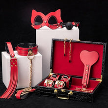 Load image into Gallery viewer, Black Wolf Leather Bondage Kit. - Beautiful Stranger 2020